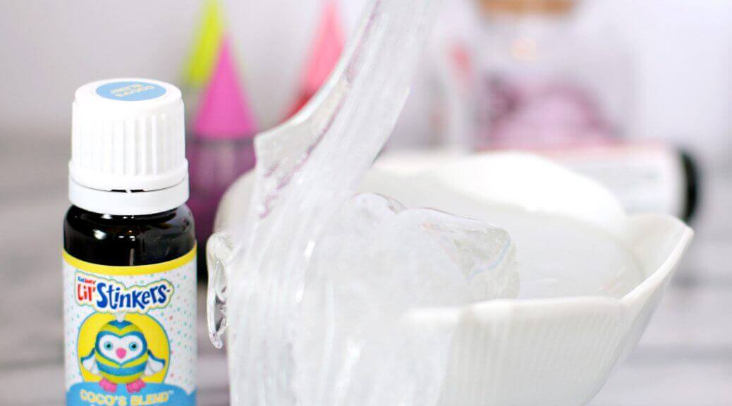 DIY Sensory Slime with Essential Oils