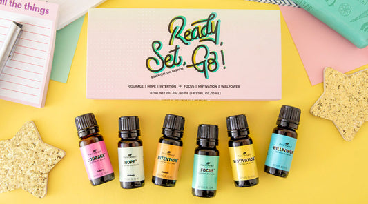 Ready, Set, Go! New Essential Oil Sets to Support Your New Year's Goals
