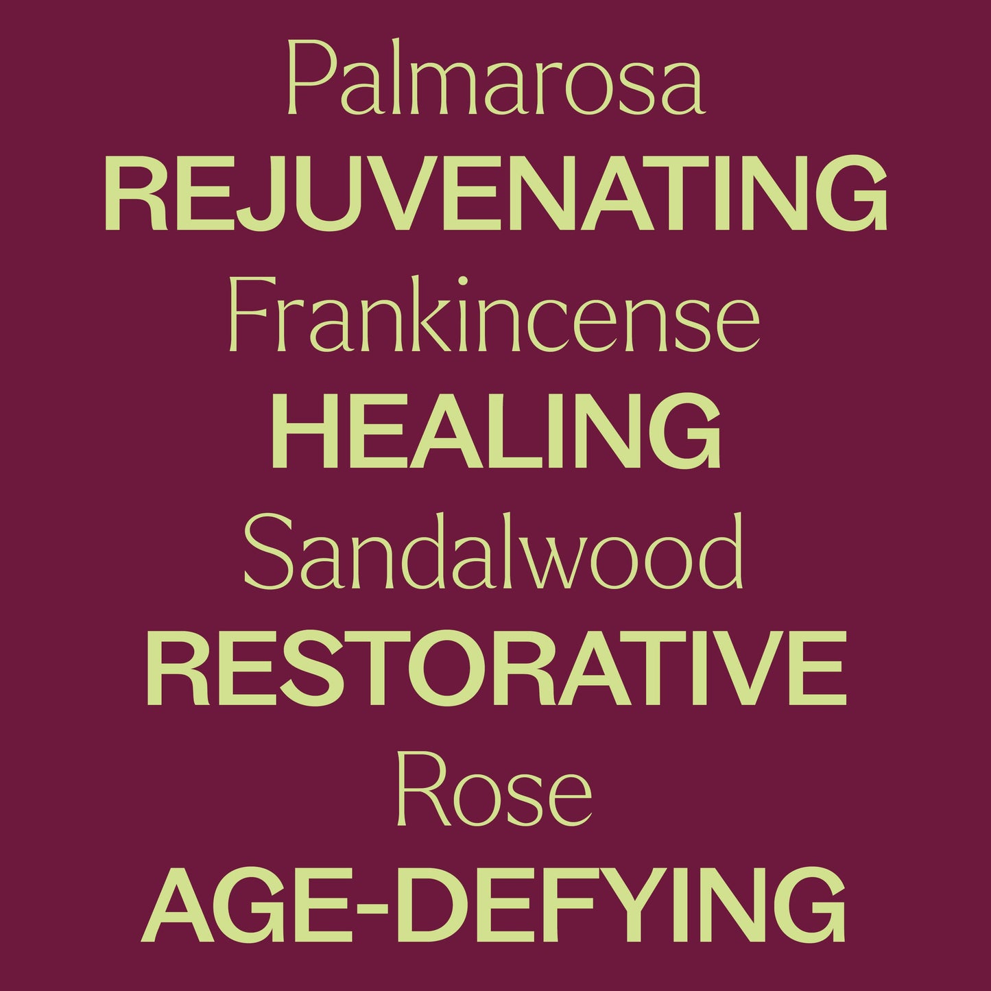 Anti Age Body Oil is rejuvenating, healing, restorative, age-defying