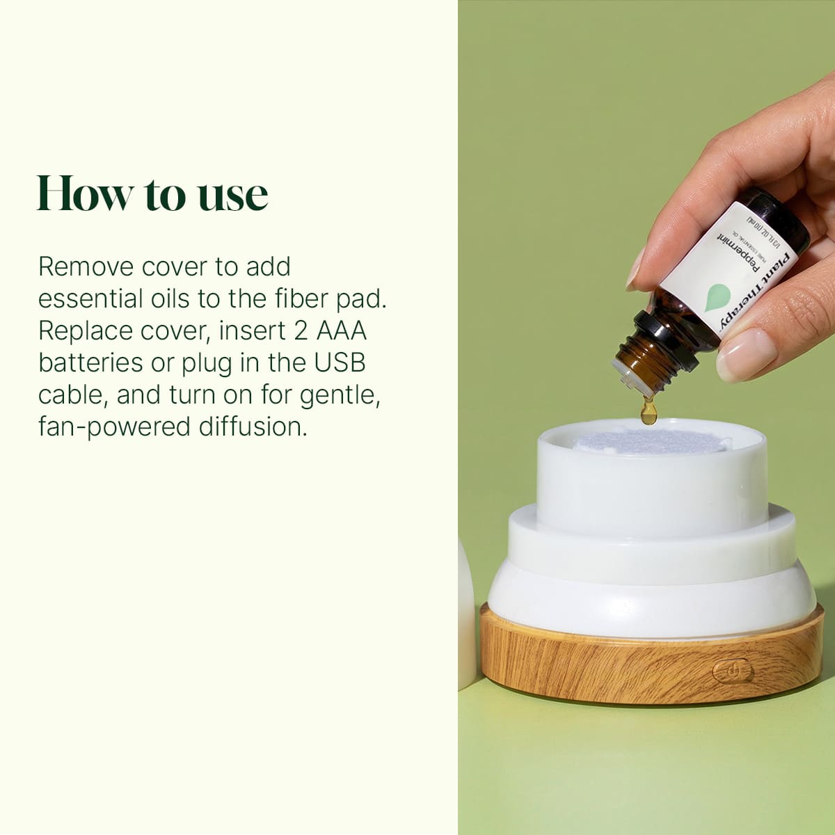 AuraDrop Diffuser – Plant Therapy