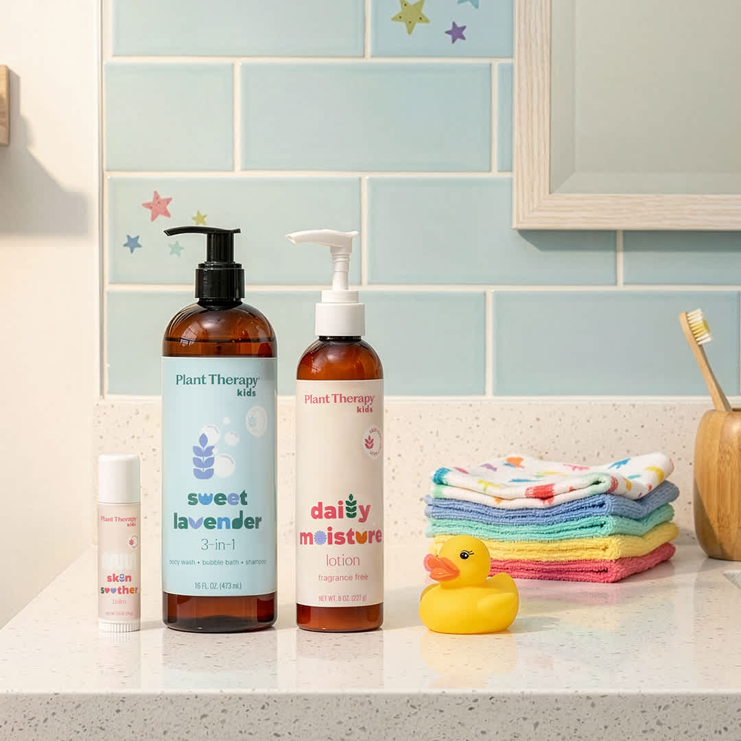 Kid's Bathtime Essentials Bundle – Plant Therapy