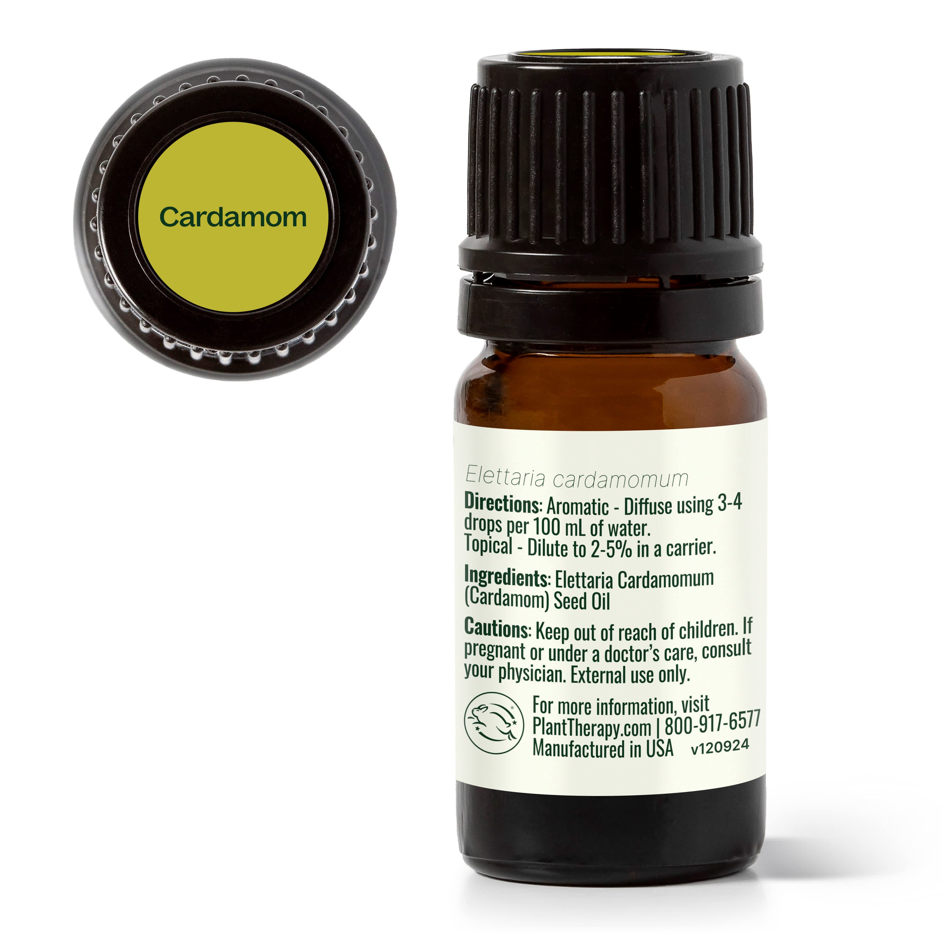 シーバムオイル Cardamom Essential Oil – Plant Therapy