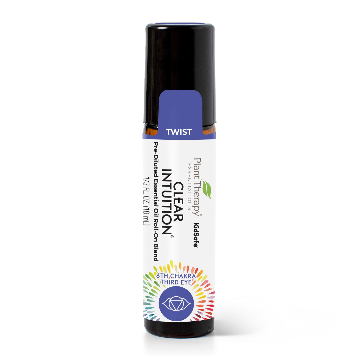 Clear Intuition (Brow Chakra) Pre-Diluted Essential Oil Blend Roll-On 10 mL