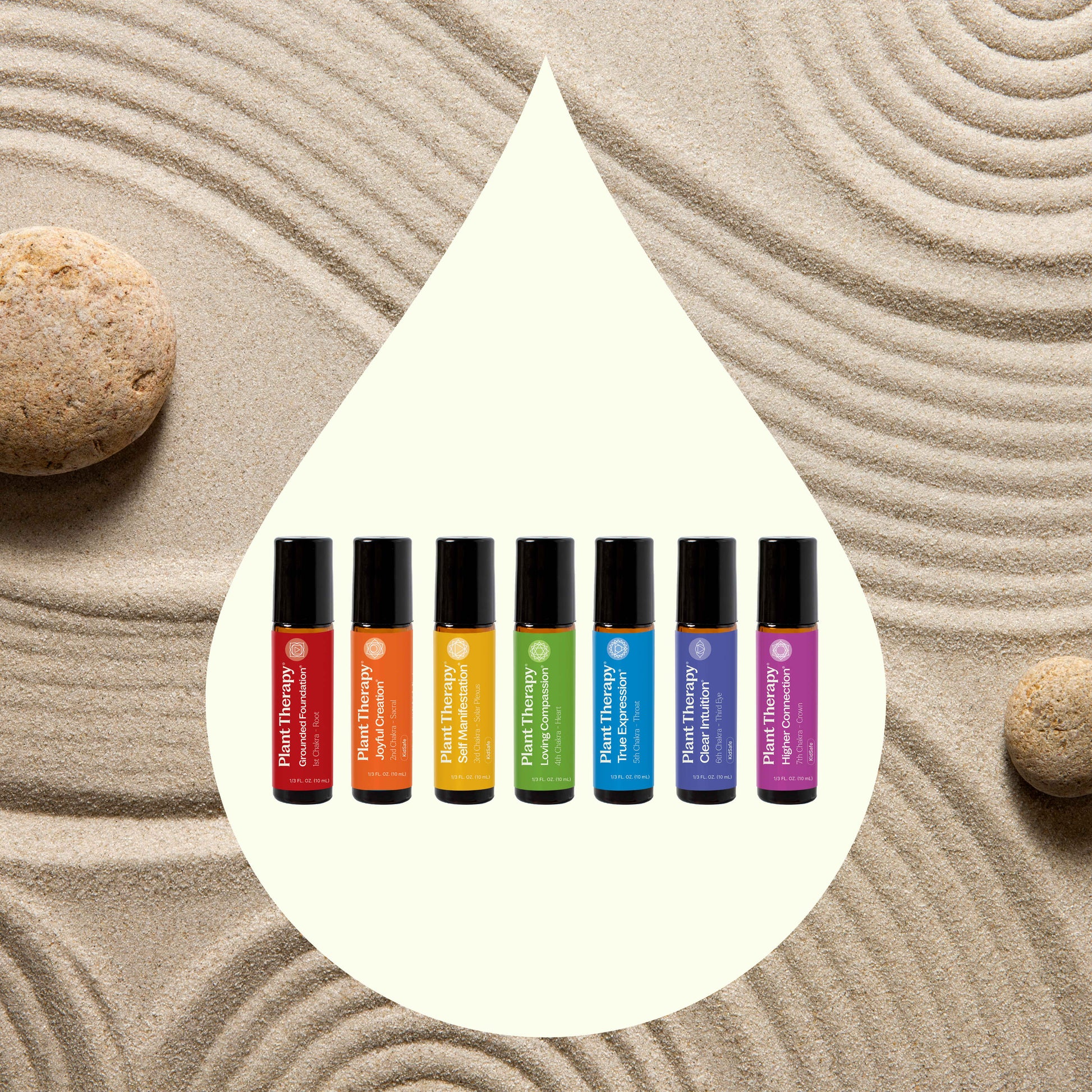 Chakra Blends Essential Oil Roll-On Set Plant Therapy Chakra Blends Essential Oil Roll-On Set Plant Therapy