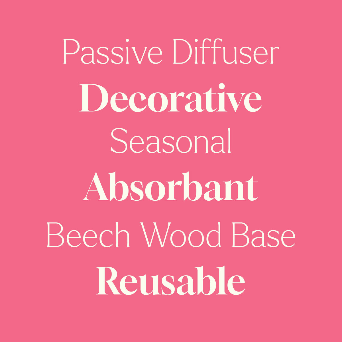 Christmas Tree Passive Diffuser