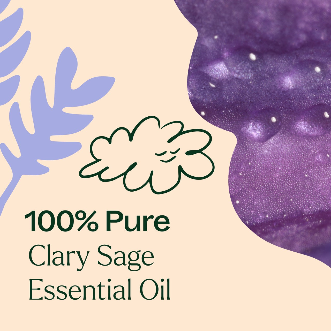 100% pure Clary Sage Essential Oil