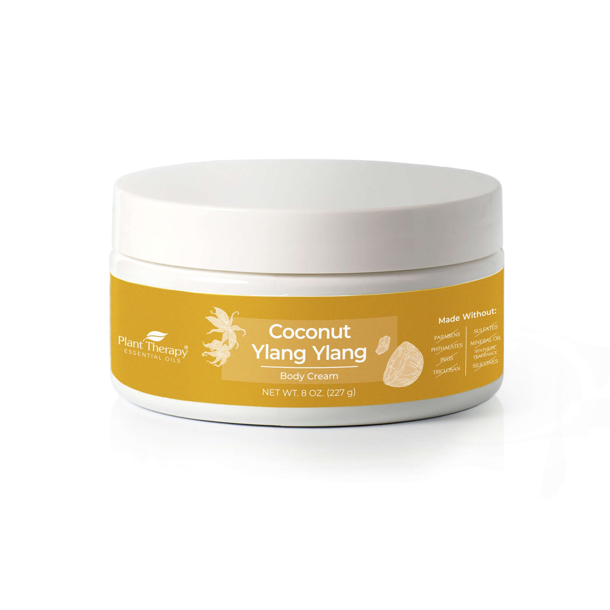 Coconut Ylang Ylang Body Cream Plant Therapy