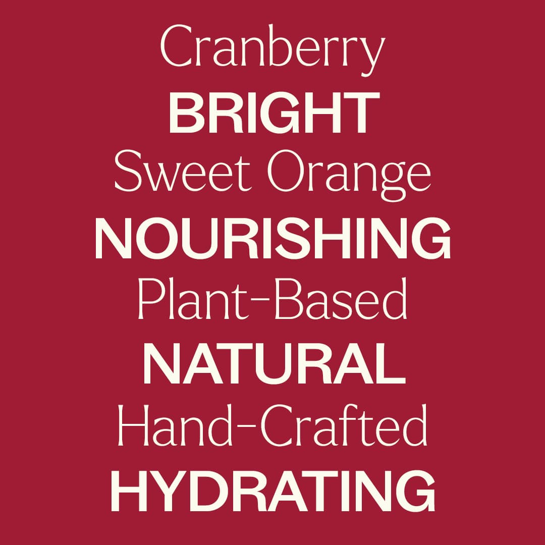 Cranberry Orange Fizz Natural Lip Balm