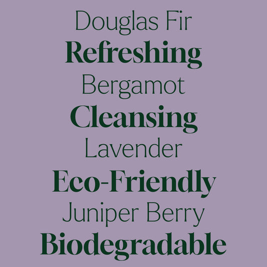 Cleaning Duo: Fir & Lavender Multi Surface Cleaner + Spray Bottle