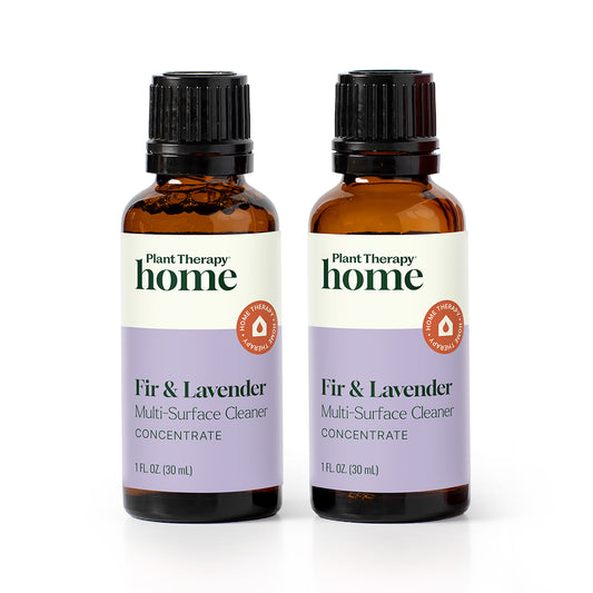 Cleaning Duo: Fir & Lavender Multi Surface Cleaner + Spray Bottle