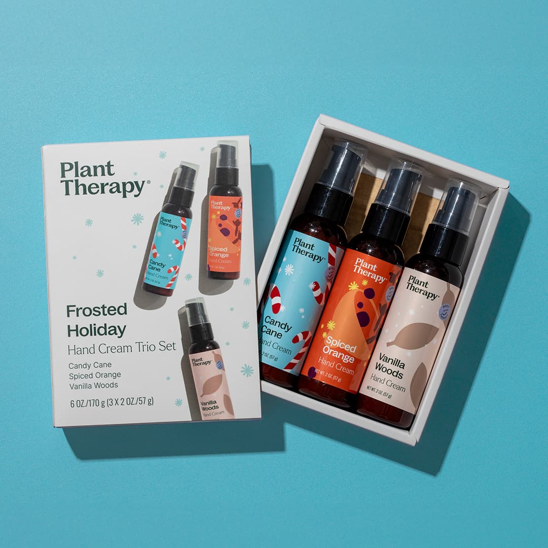 Frosted Holiday Hand Cream Trio Set