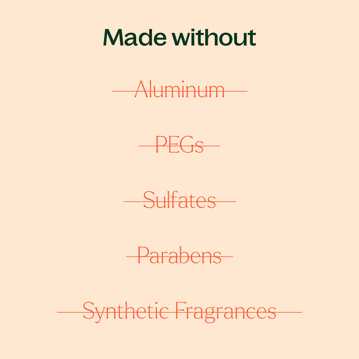 Grapefruit Cardamom Natural Deodorant