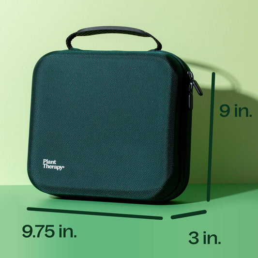 Hard-Top Carrying Case Large Dark Green (30 Count)