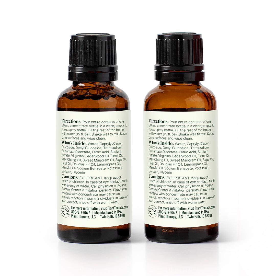 Herbal Boost Multi-Surface Cleaner Concentrate 30 mL 2 pack