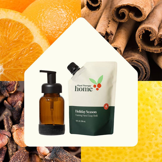 Foaming Hand Soap Duo: Holiday Season + Foaming Bottle