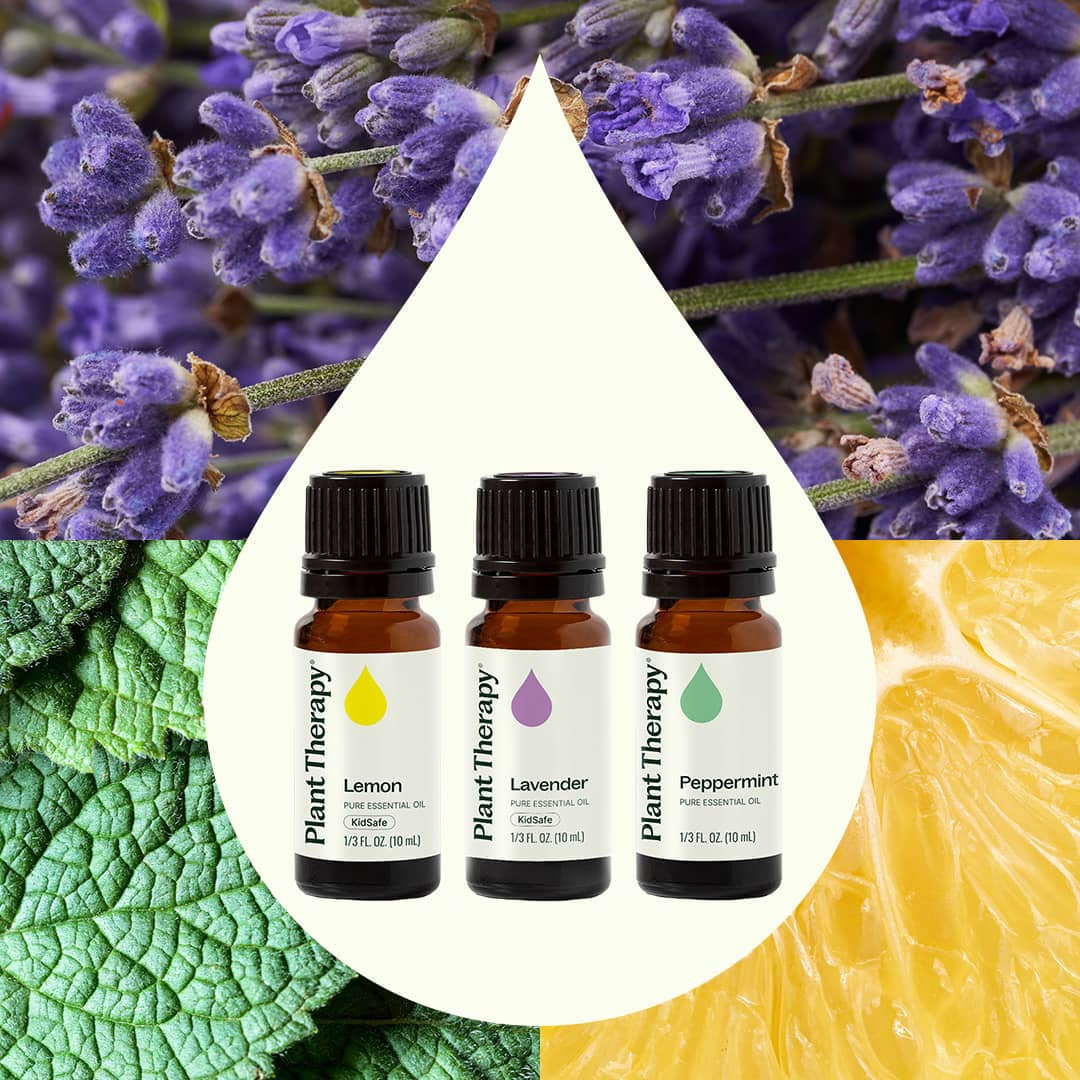 Lemon, Lavender and Peppermint Set