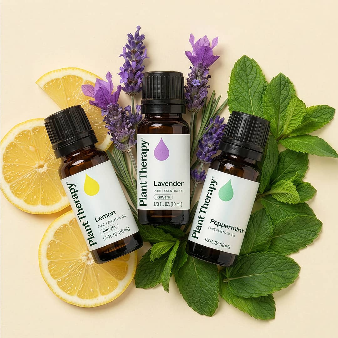 Lemon, Lavender and Peppermint Set