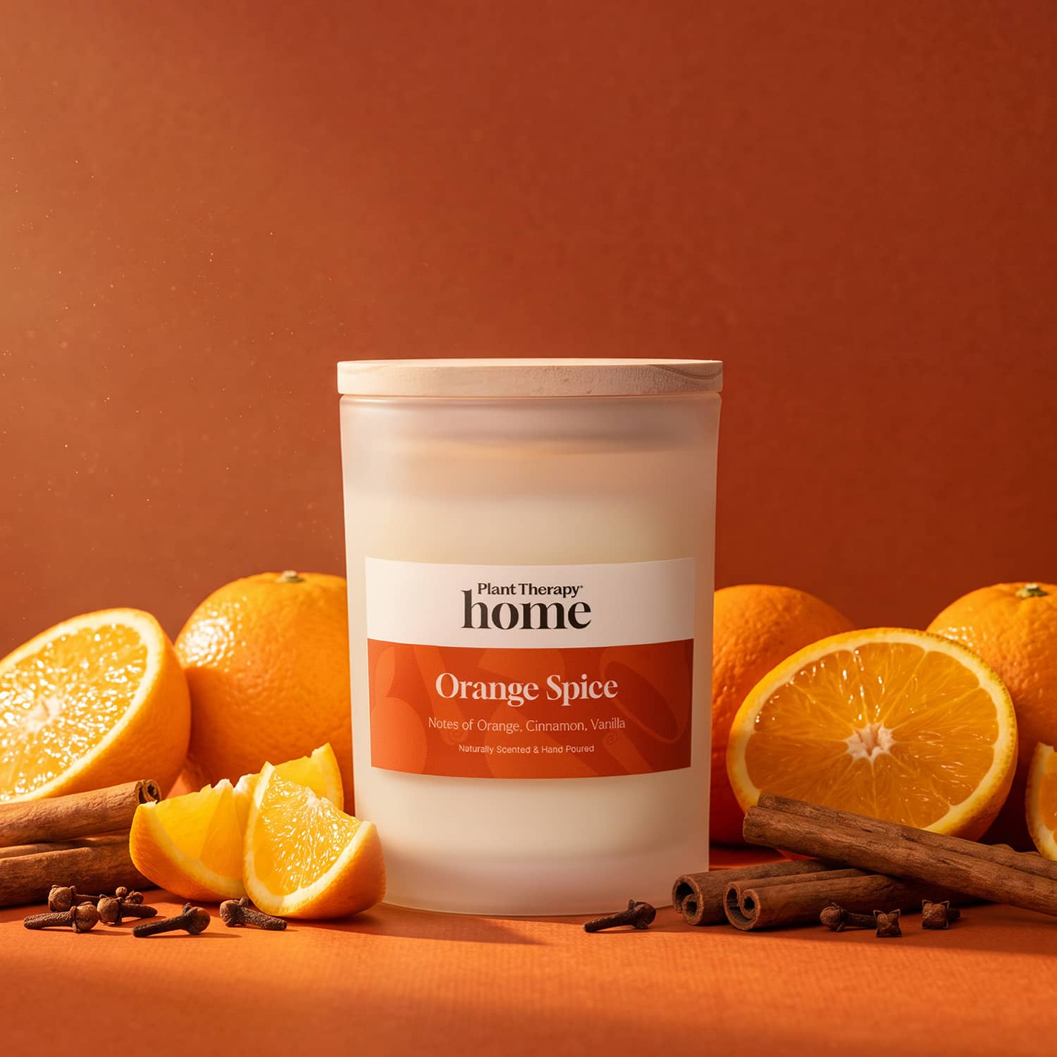 Orange Spice Naturally Scented Candle