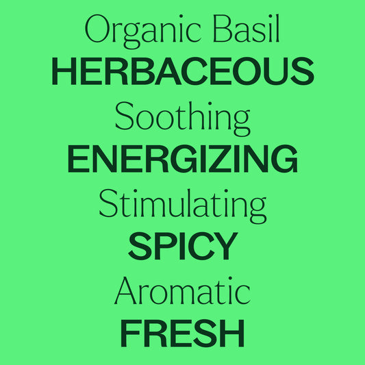 Organic Basil Linalool Essential Oil