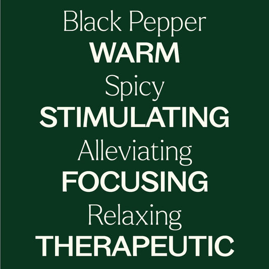 Organic Black Pepper Essential Oil