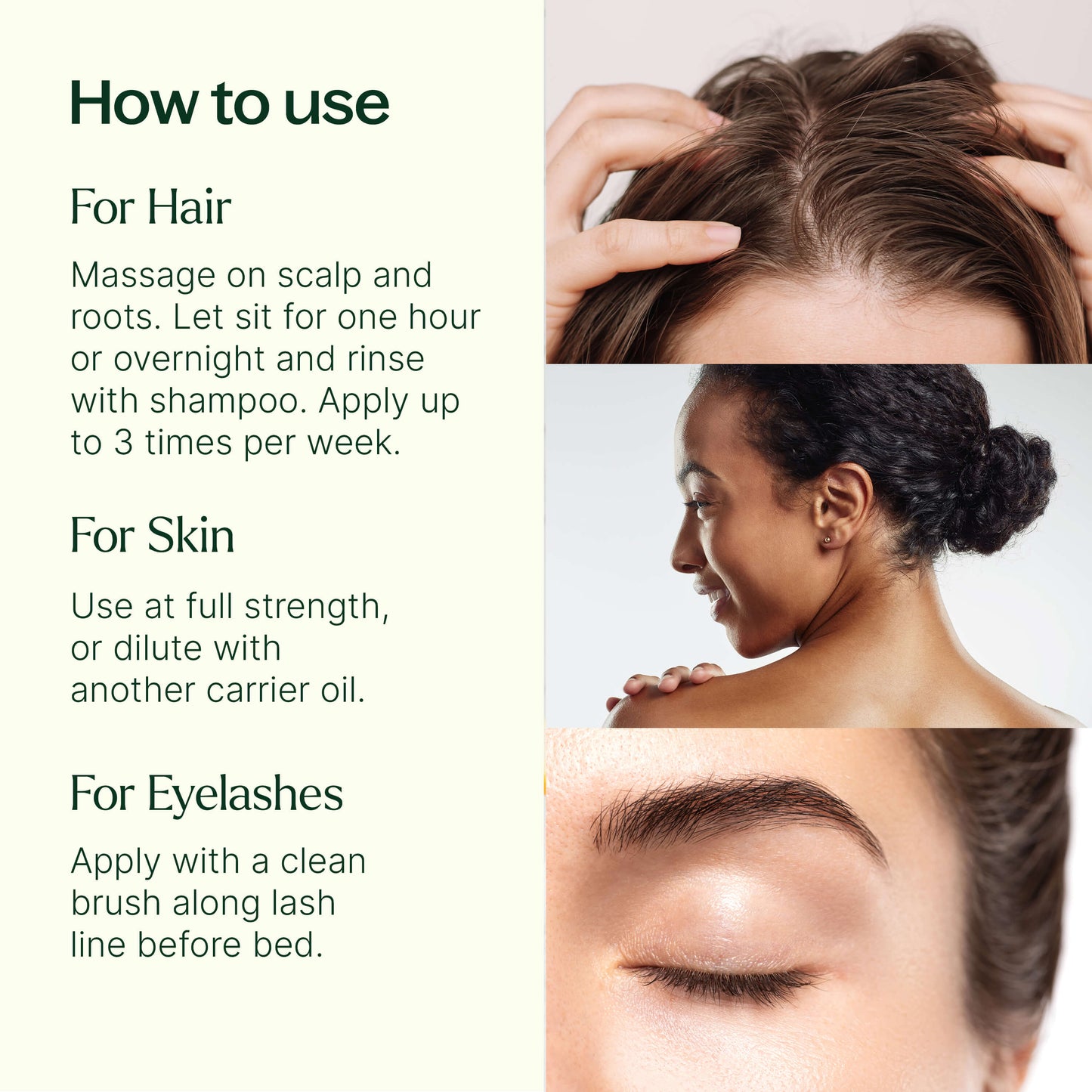 Organic Castor Oil how to use