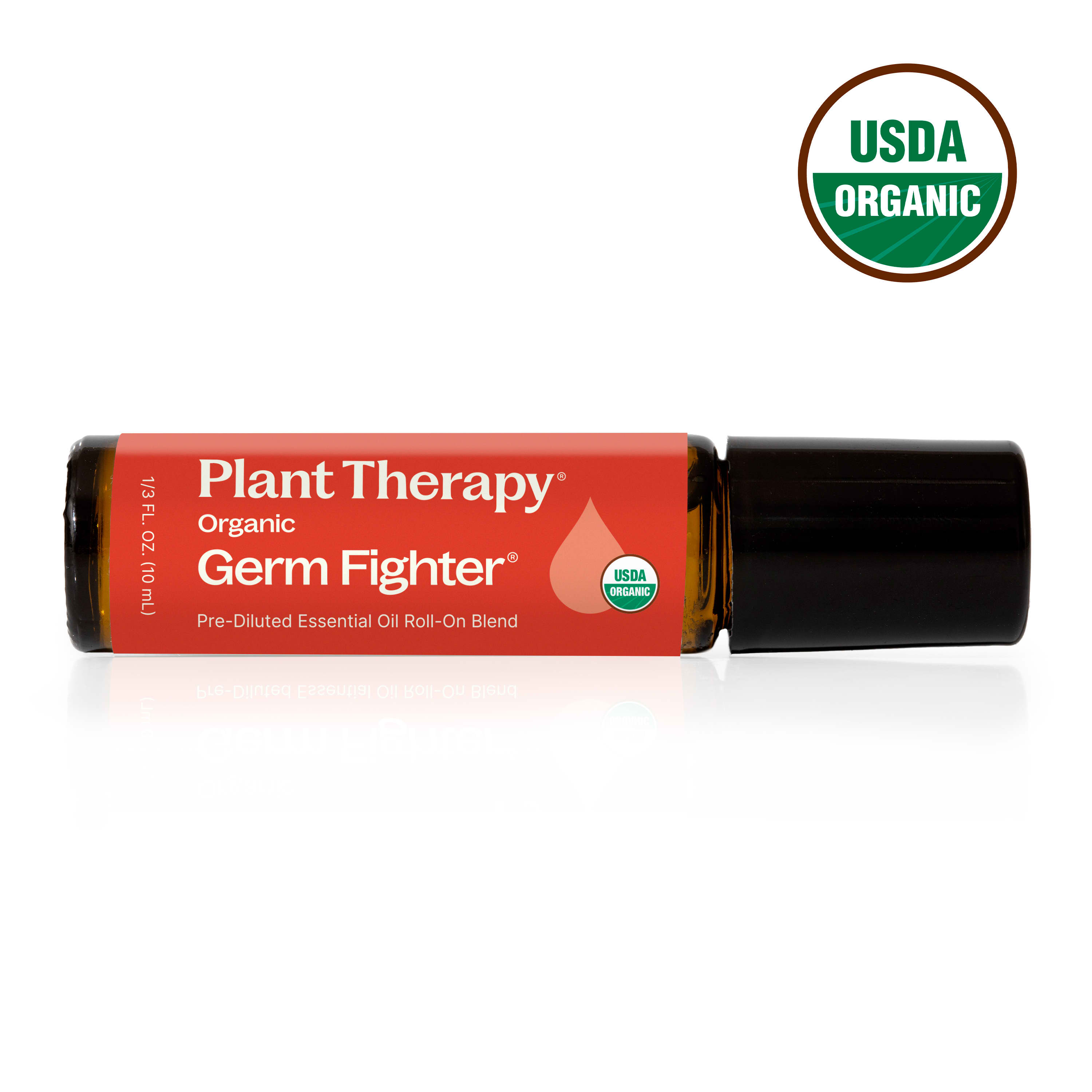 Organic Germ Fighter Roll-On Oil Blend – Plant Therapy