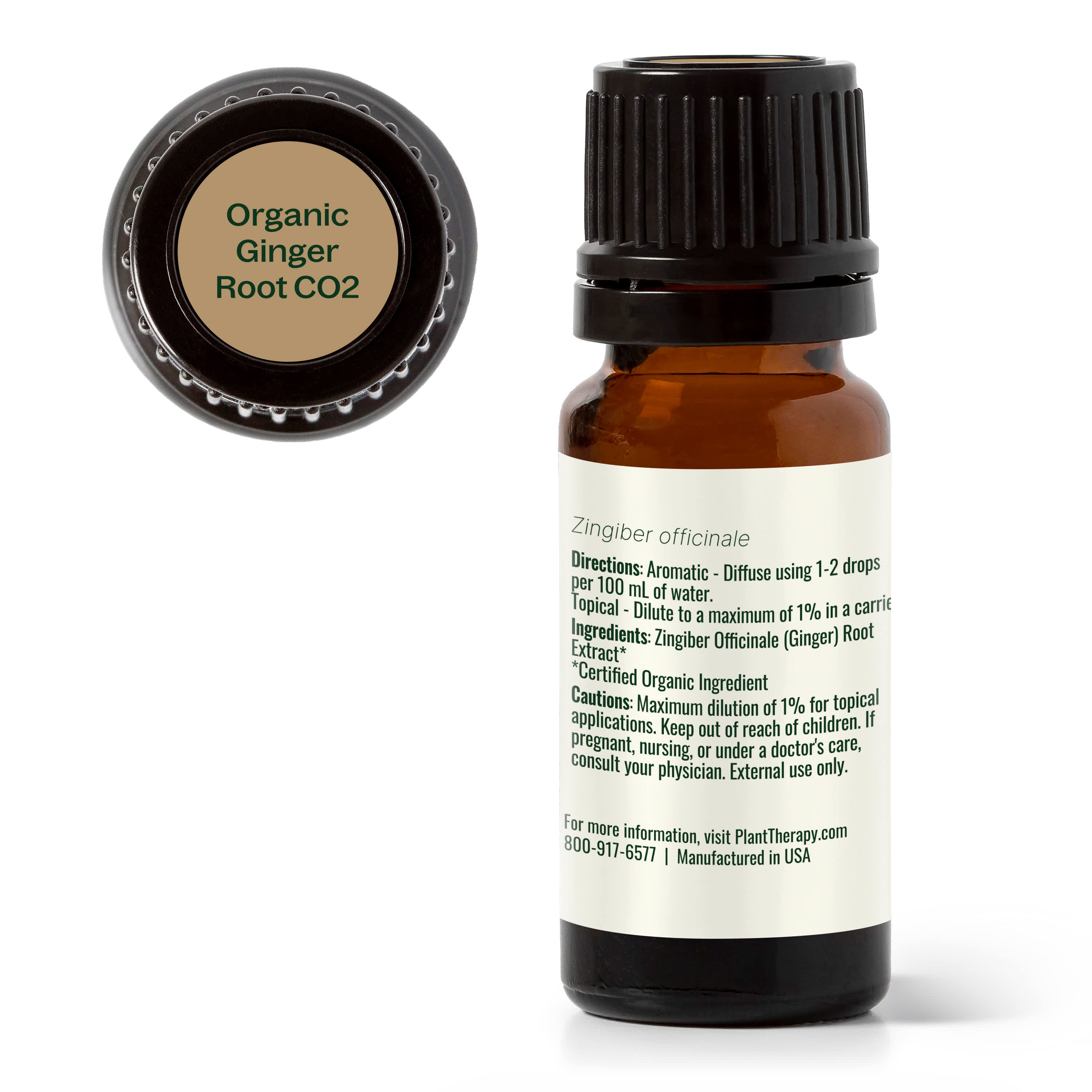 Organic Ginger Root CO2 – Plant Therapy