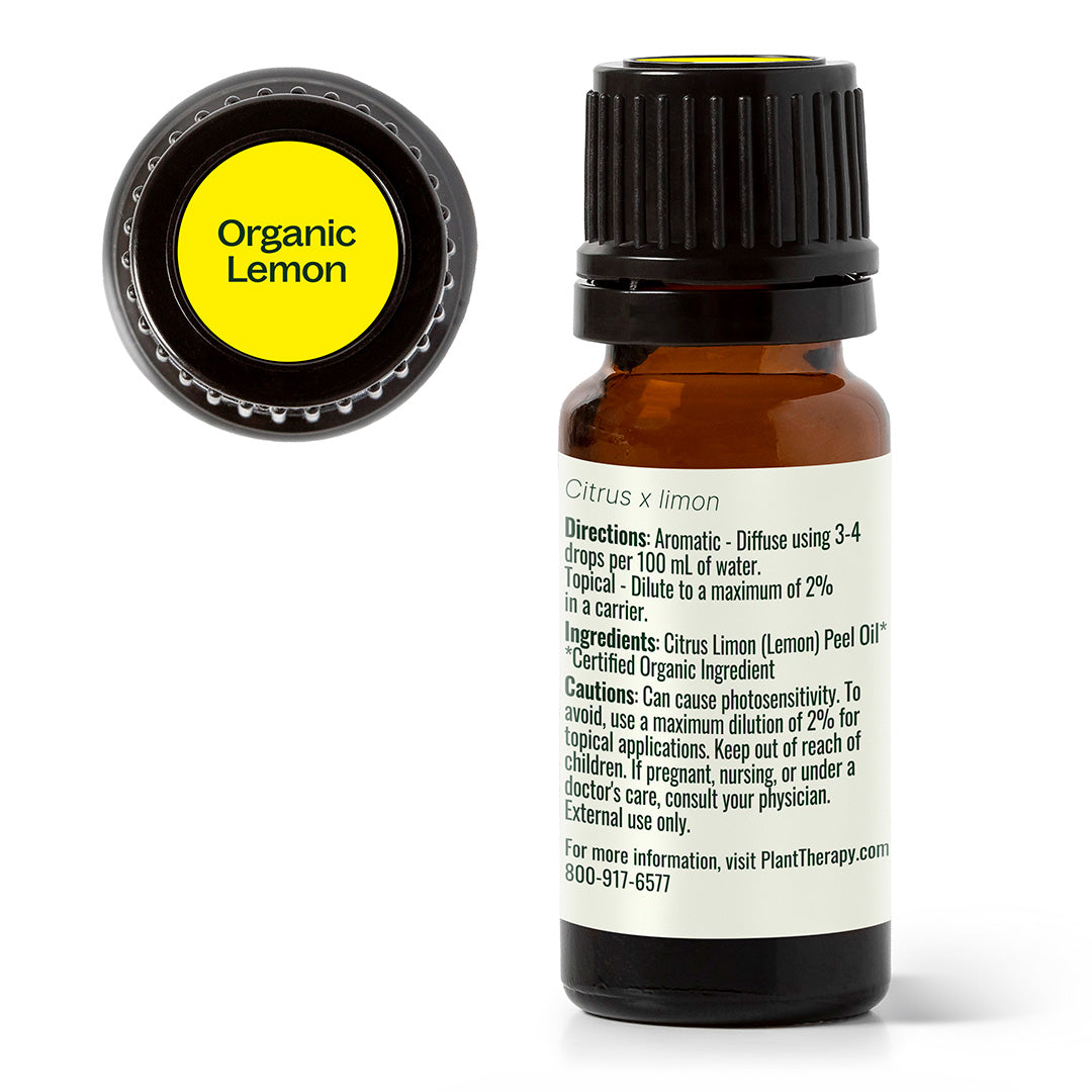 Organic Lemon Essential Oil