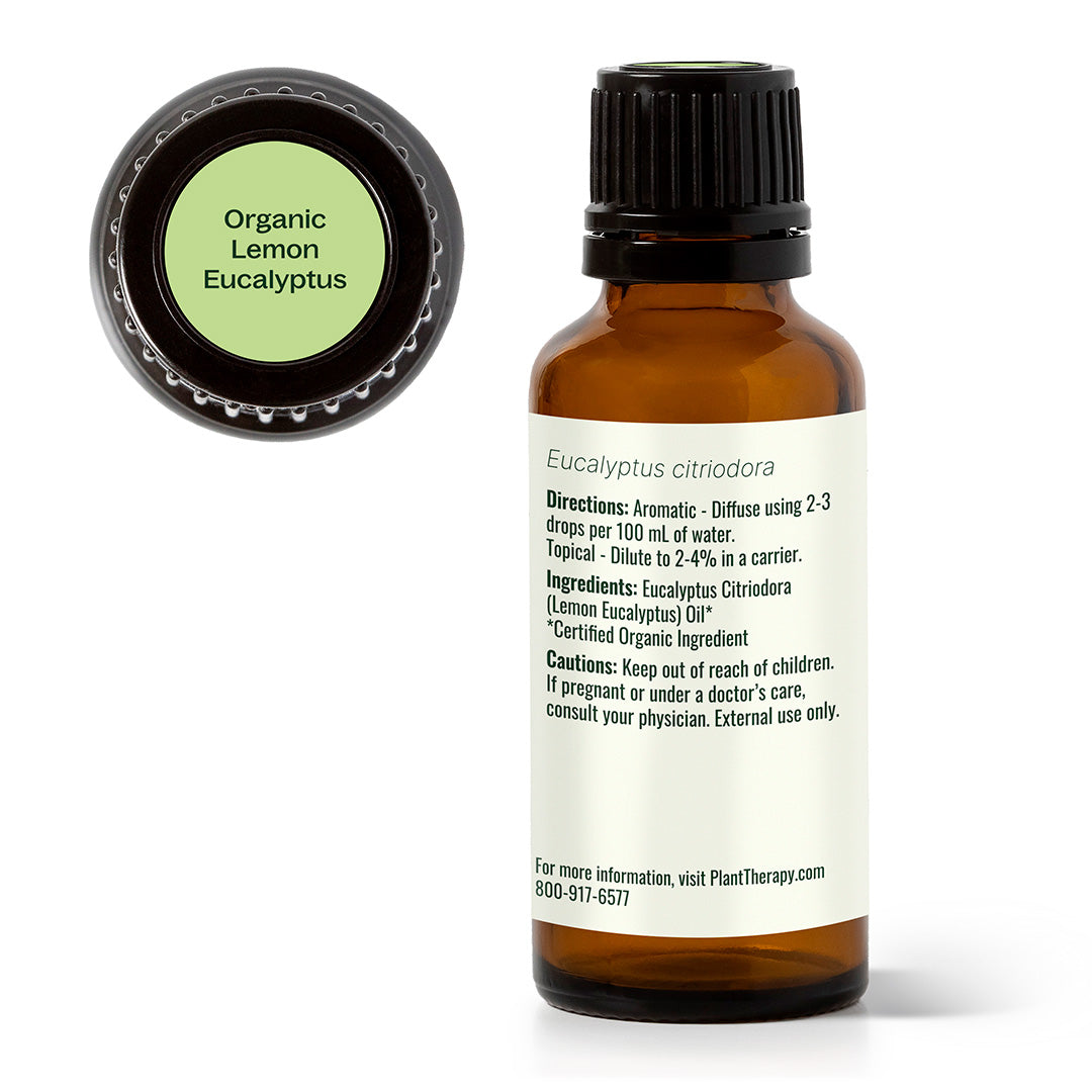 Organic Lemon Eucalyptus Essential Oil