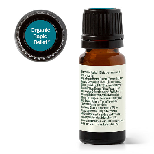 Organic Rapid Relief Essential Oil Blend