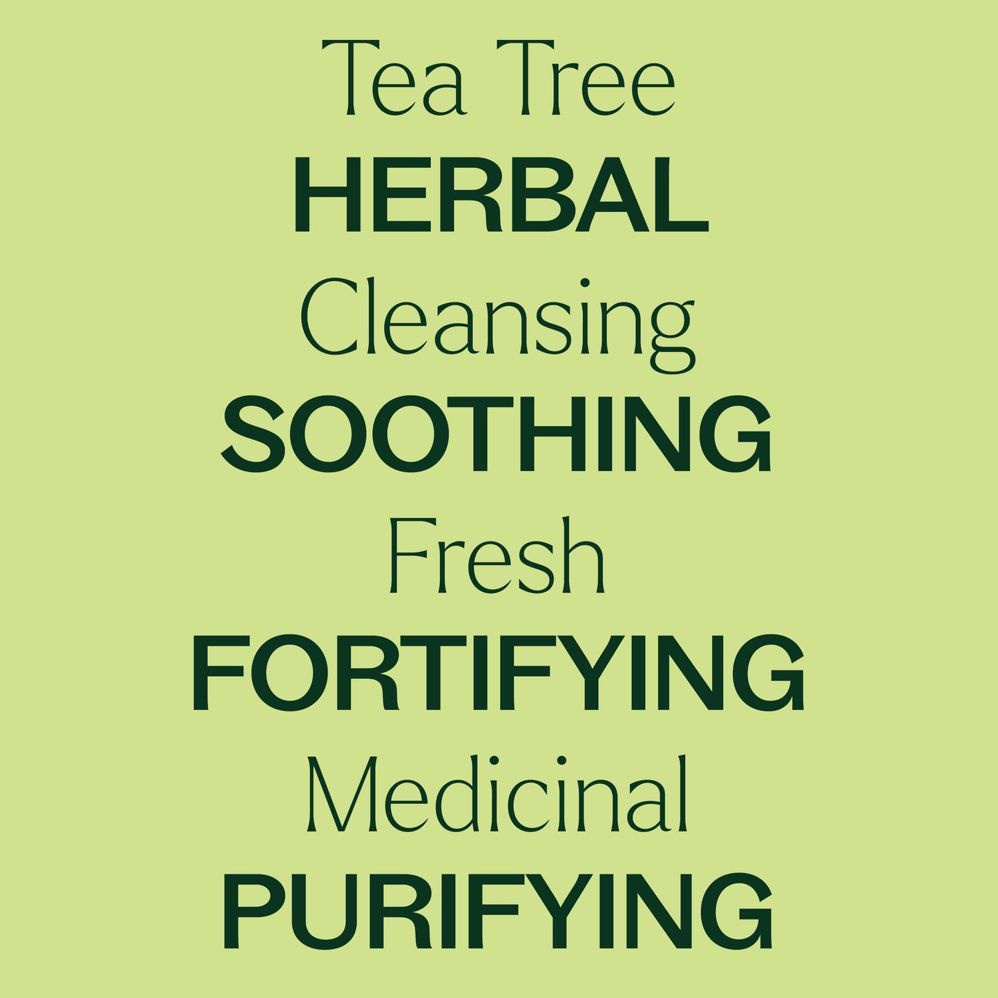 Organic Tea Tree Essential Oil is herbal, soothing, fortifying, purifying