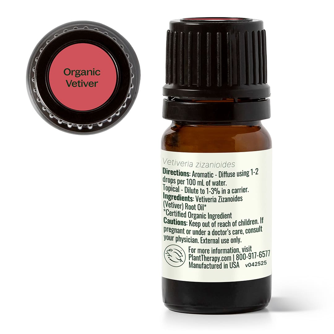 Organic Vetiver Essential Oil