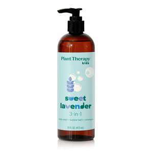 Sweet Lavender 3-in-1 Body Wash, Bubble Bath, Shampoo