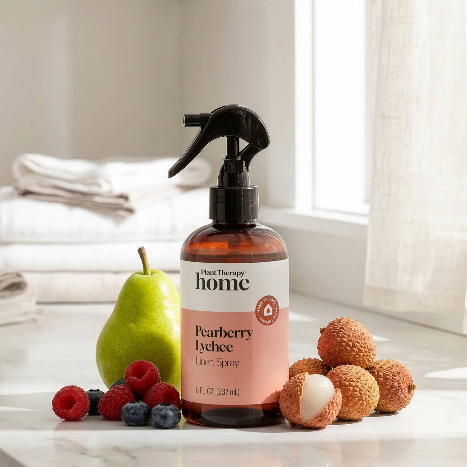 Plant Therapy Pearberry Lychee Linen Spray - Thumbnail 2