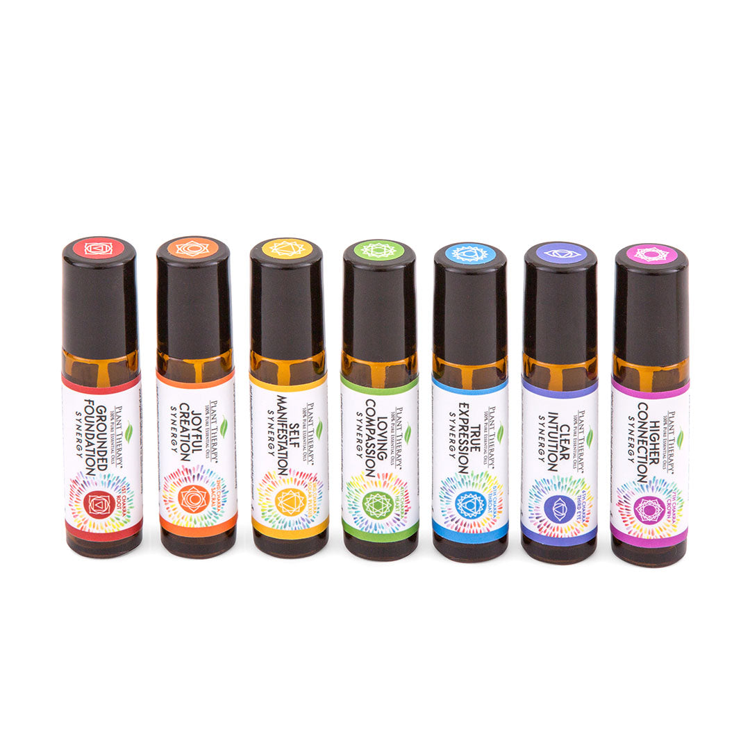 Chakra Blends Essential Oil Roll-On Set