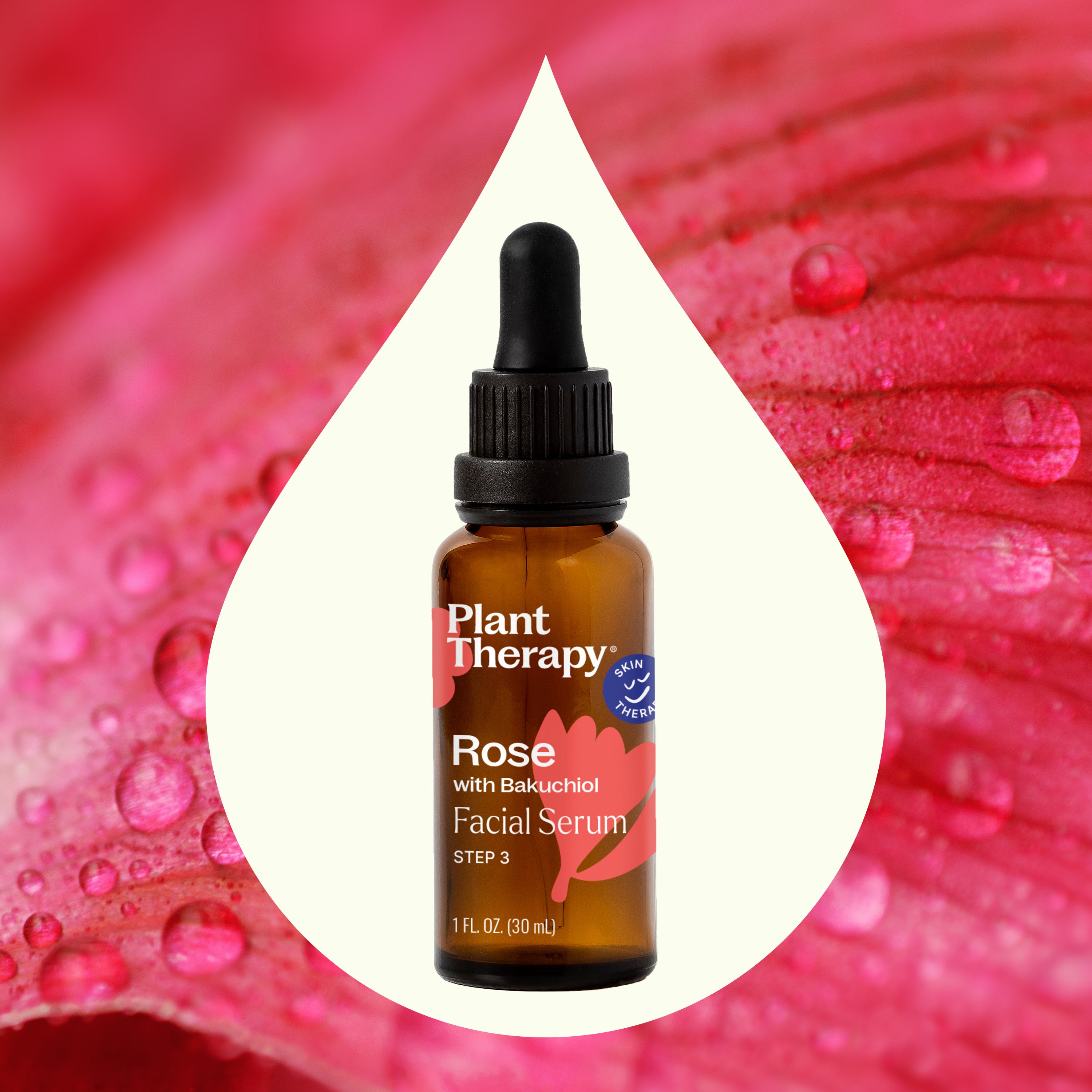 Rose with Bakuchiol Facial Serum – Plant Therapy