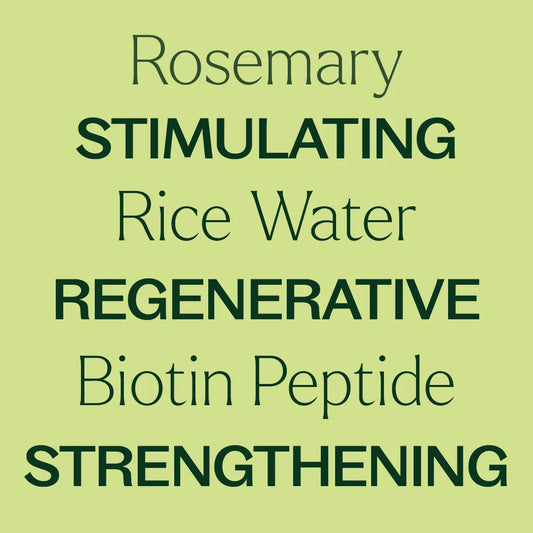 Rosemary & Rice Water Daily Hair Growth Spray 2oz