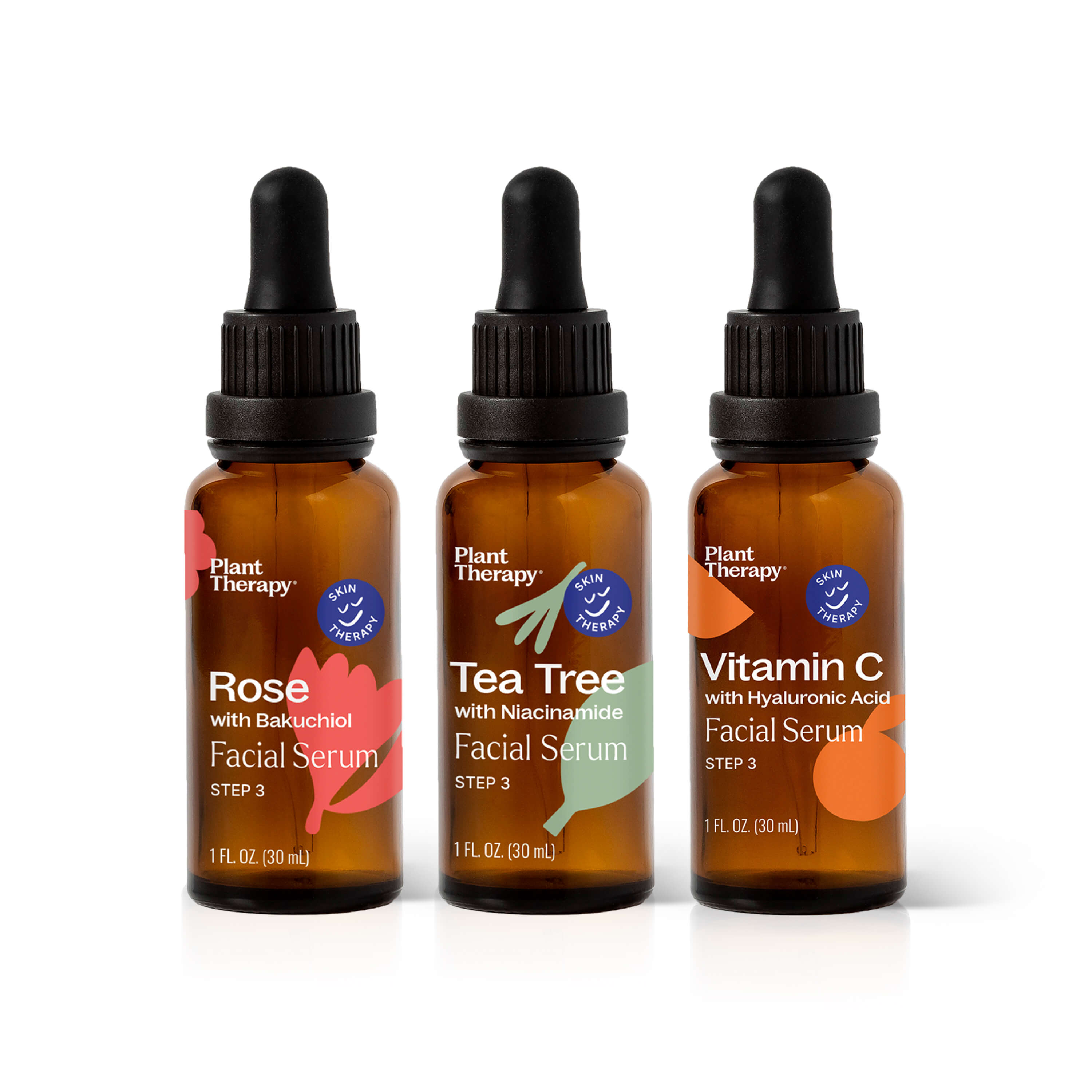 Glow Trio Facial Serum Set – Plant Therapy