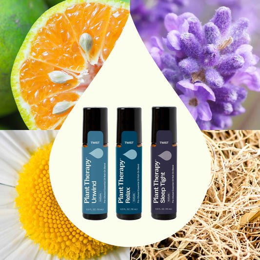 Sleep Easy Essential Oil Blend Roll On Set