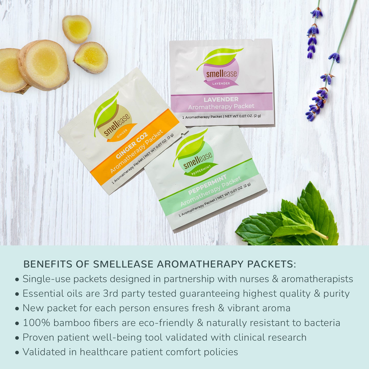 Variety Aromatherapy Packet 25 Count