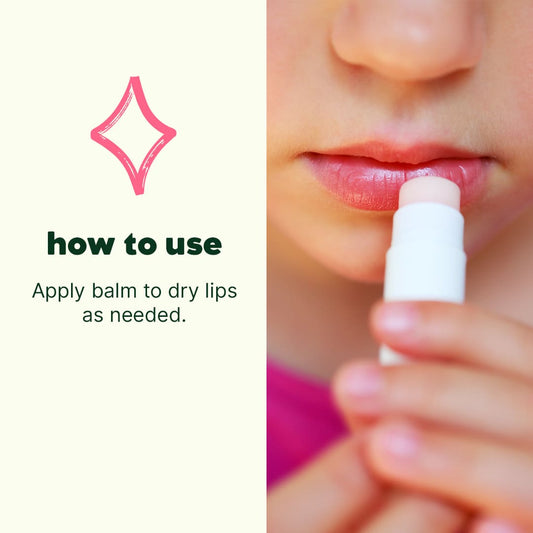 Snowflake Swirl Natural Lip Balm