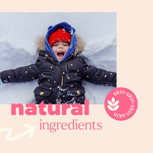 Snowflake Swirl Natural Lip Balm