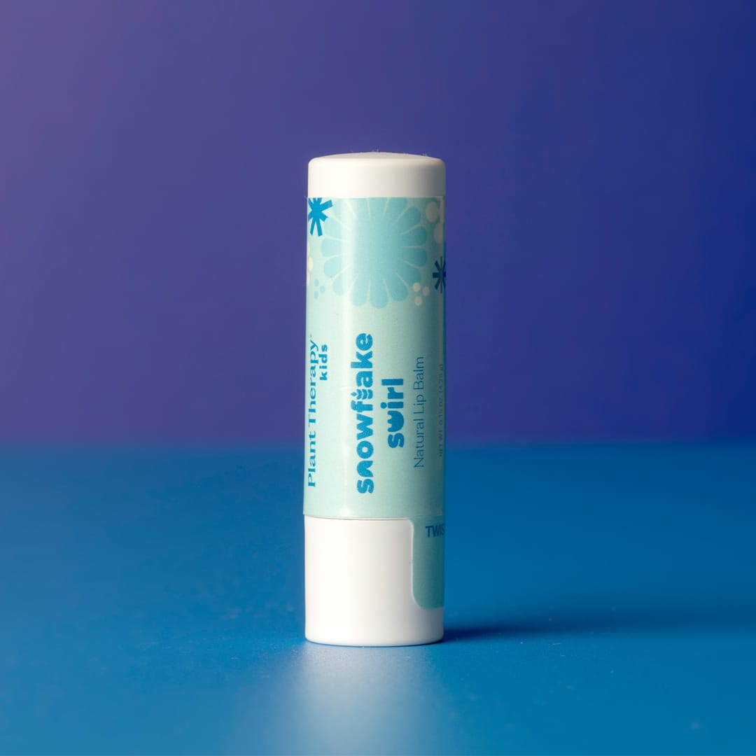 Snowflake Swirl Natural Lip Balm