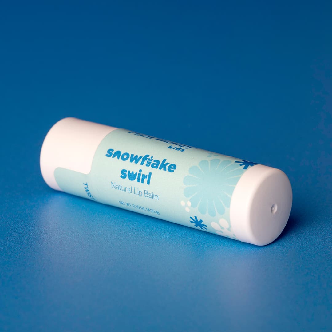 Snowflake Swirl Natural Lip Balm