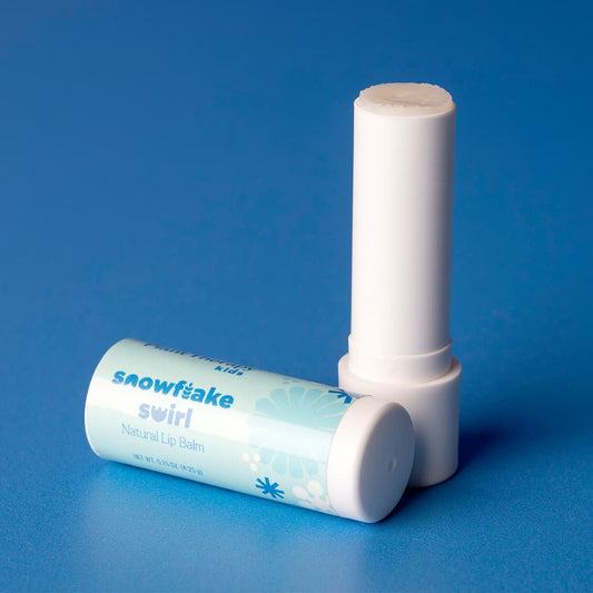 Snowflake Swirl Natural Lip Balm