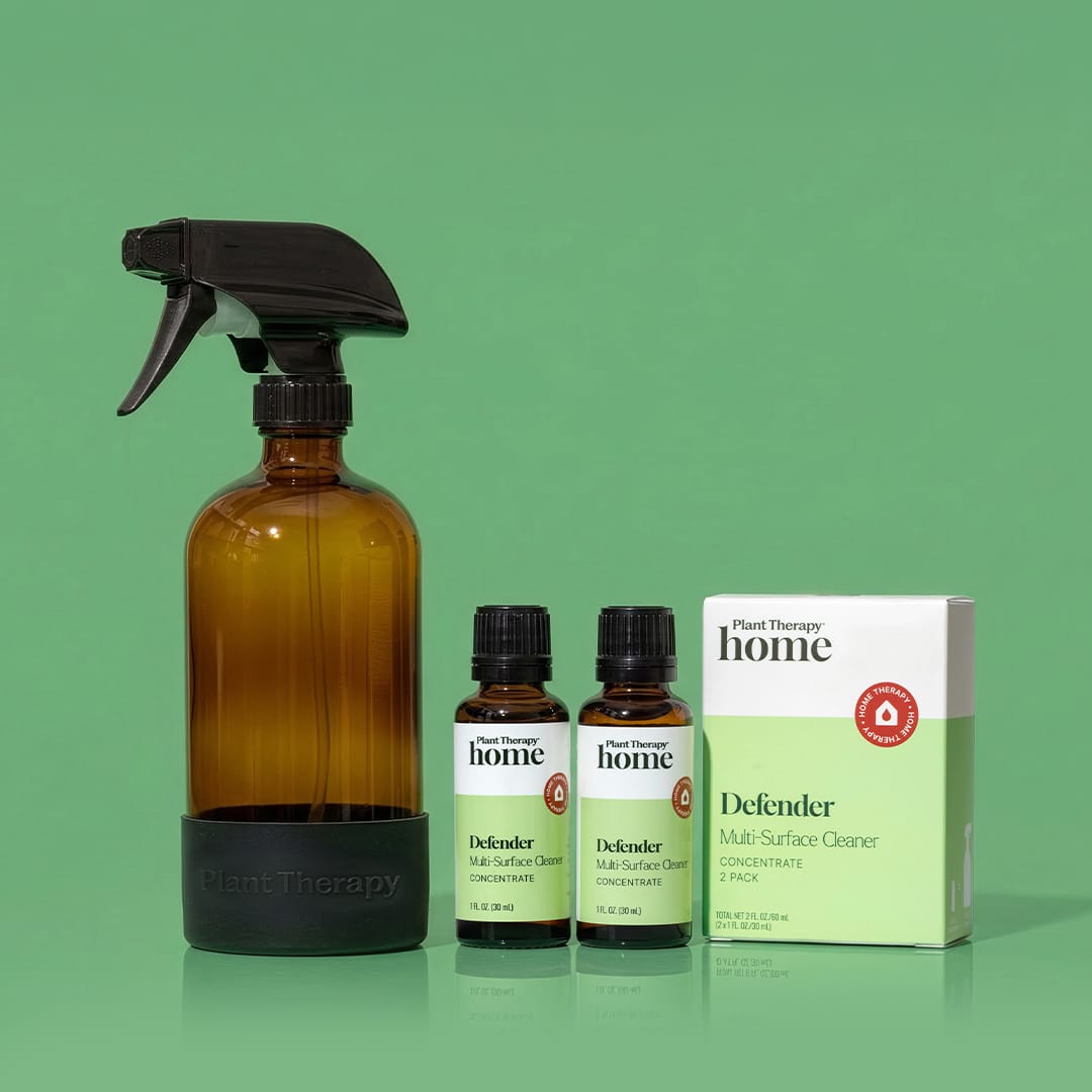 Cleaning Duo: Defender + Spray Bottle