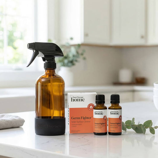 Cleaning Duo: Germ Fighter + Spray Bottle
