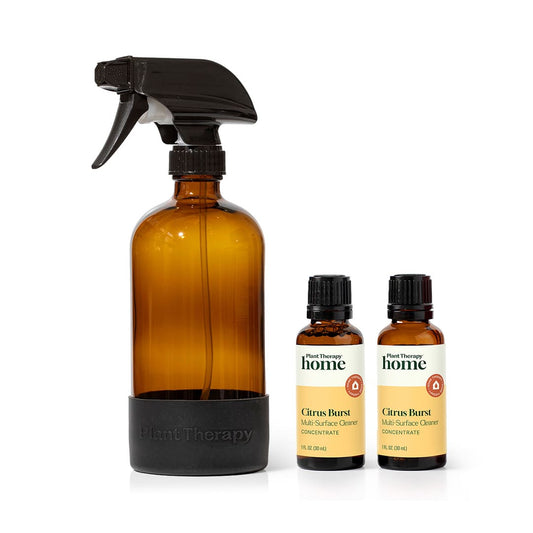 Cleaning Duo: Citrus Burst + Spray Bottle
