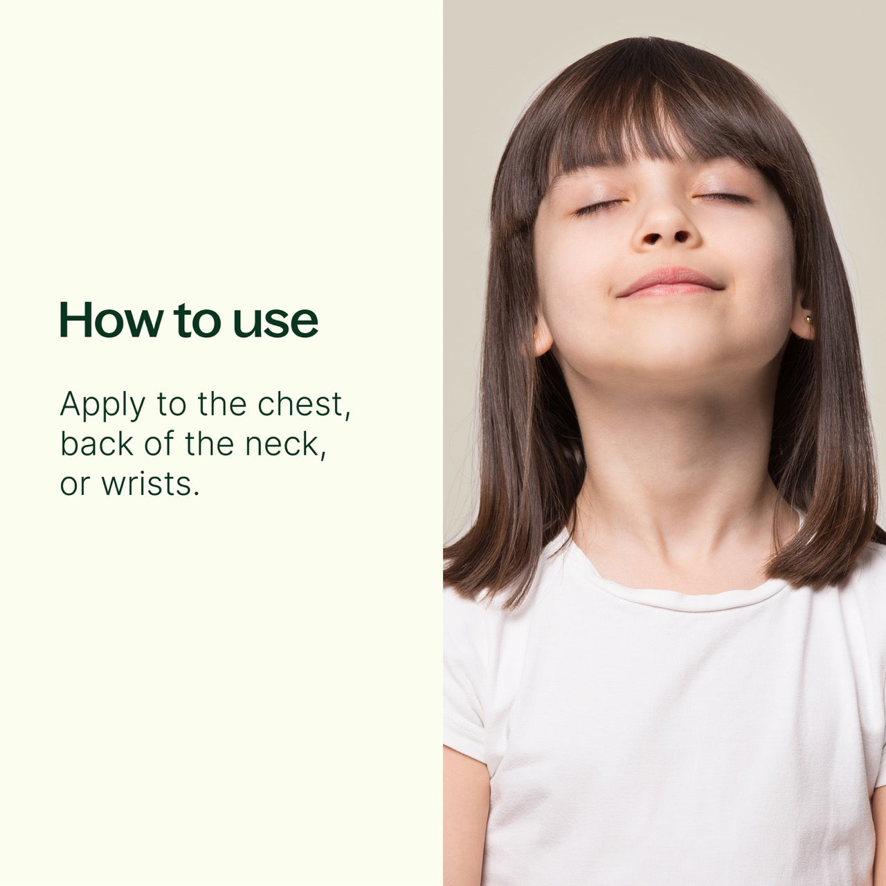 How to Use Study Time KidSafe Essential Oil Pre-Diluted Roll-On: Apply to the chest, back of the neck, or wrists.