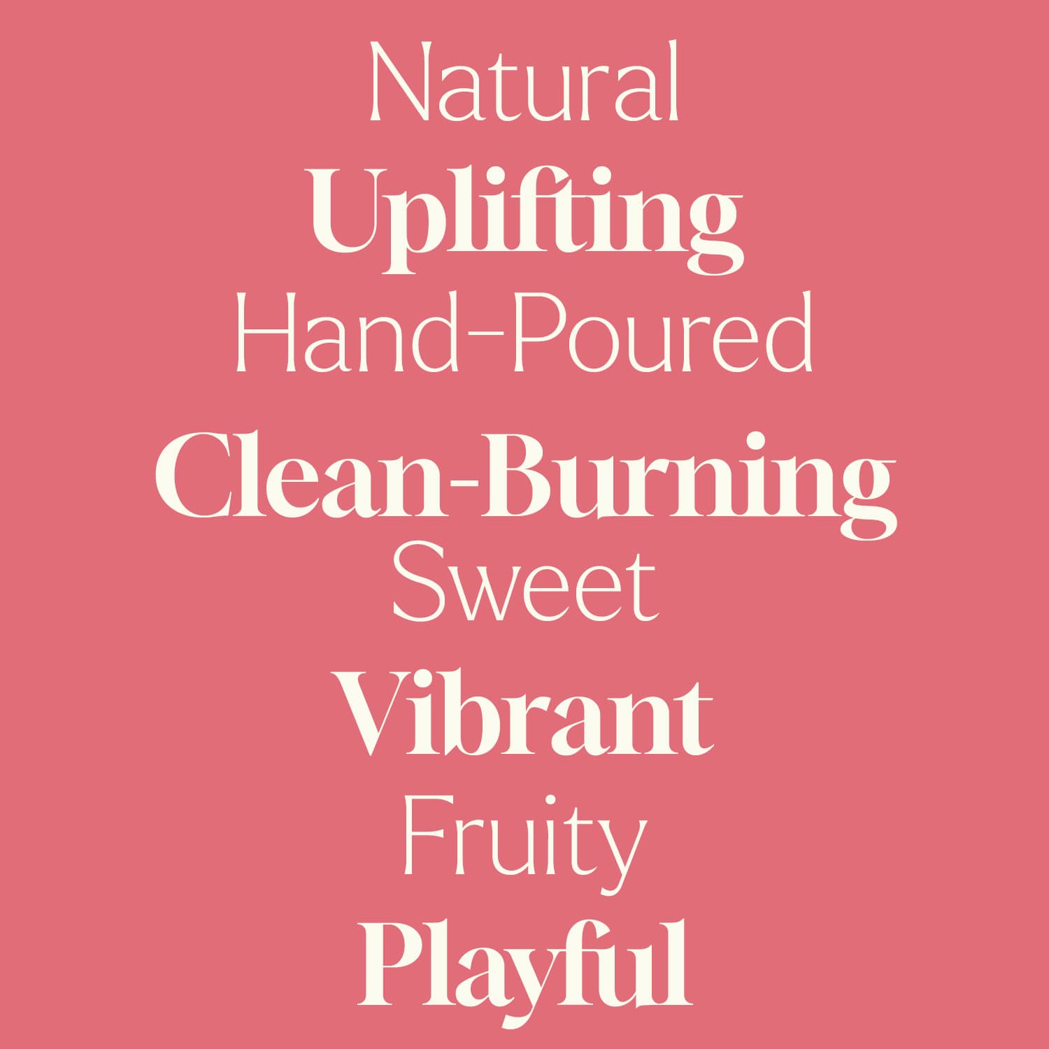Summer Berry Naturally Scented Candle